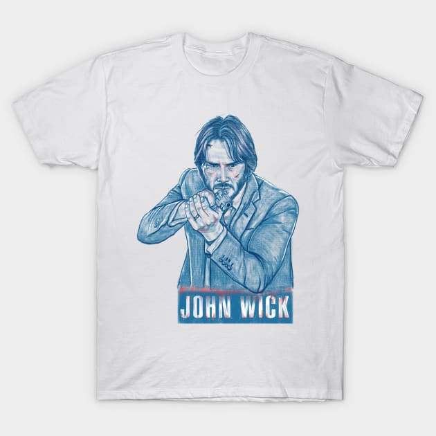 John Wick T-Shirt by Artofokan